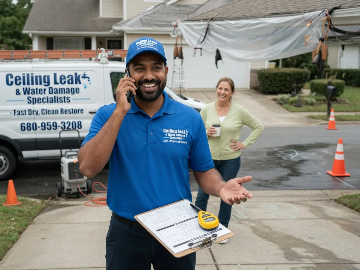 Ceiling Leak Cleanup Acme, WA FAQs